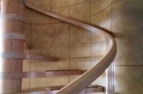 Faux Stone Stairway