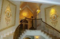 Staircase Stencilling